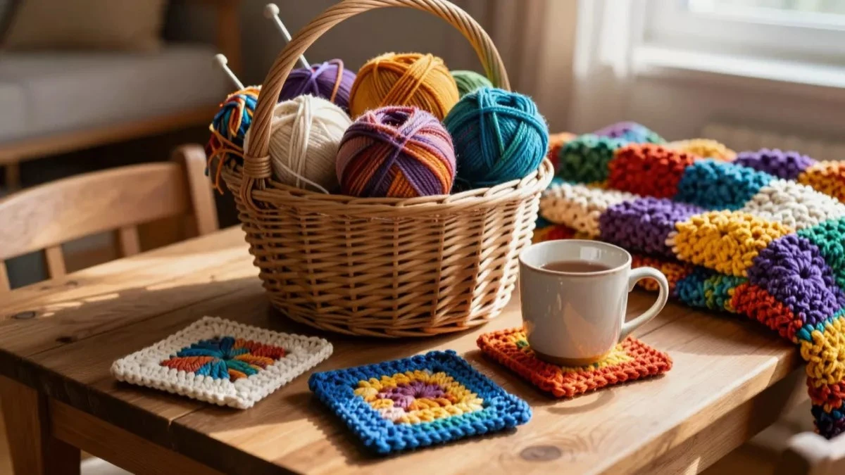 Nie wyrzucaj resztek włóczki! 7 uroczych pomysłów na domowy przytulność i prezenty DIY