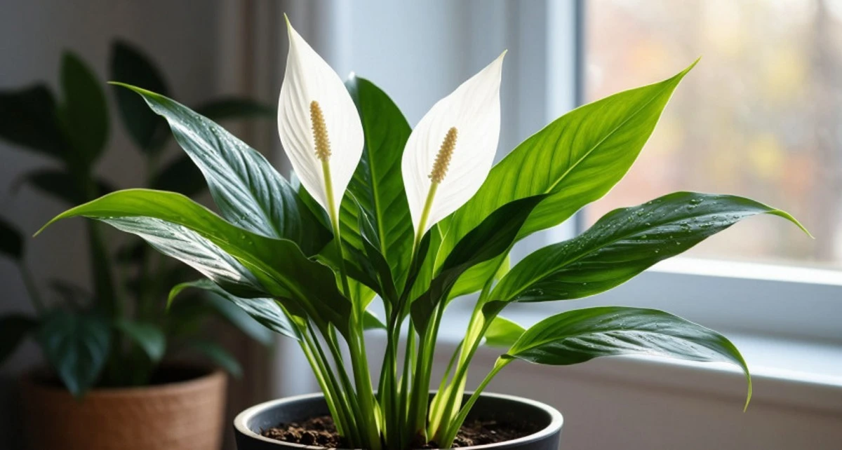 Domowy sposób na kwitnący spathiphyllum: 1 gram na litr wody, a kwiaty pojawią się masowo