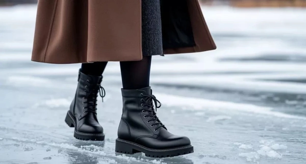 Trzy pociągnięcia pędzlem na podeszwie w marcu – i buty nie ślizgają się nawet na najgorszym lodzie: po chodniku chodzę jak po trawie