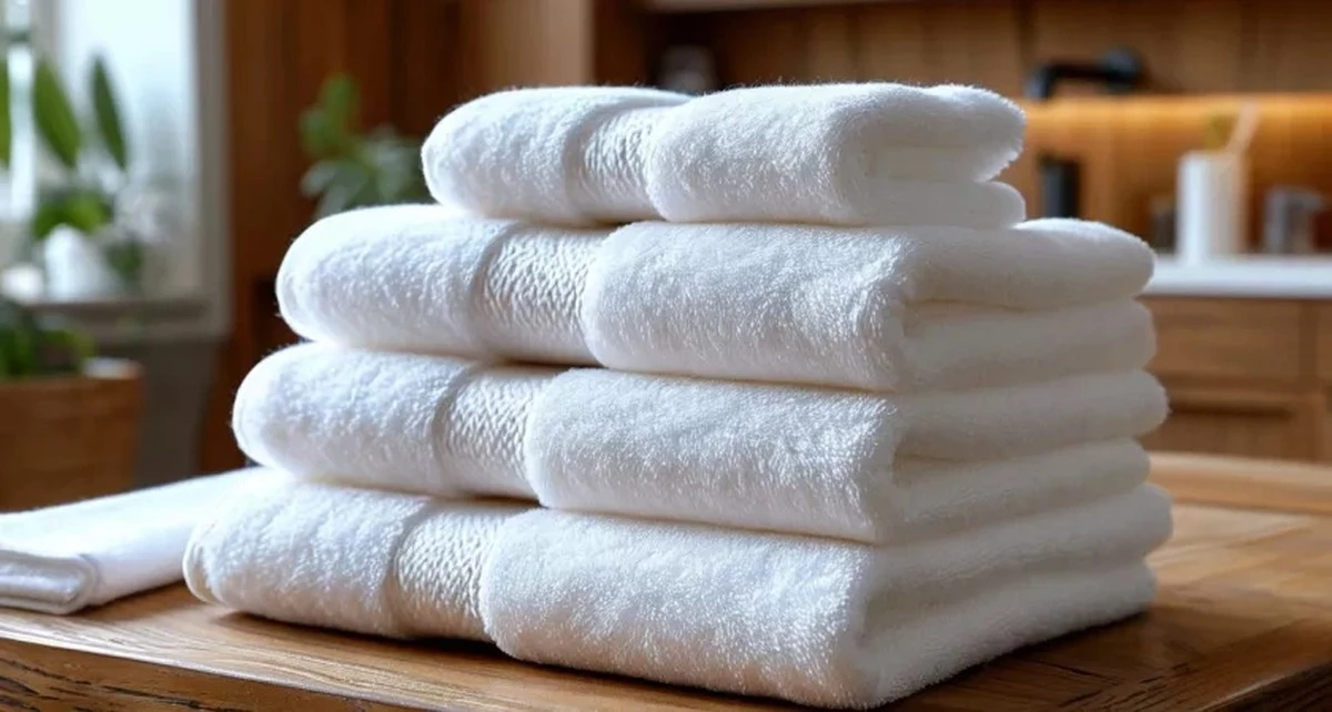 1 szklanka do pralki – i nawet 4-letnie ręczniki odzyskają świeżość jak z hoteli premium